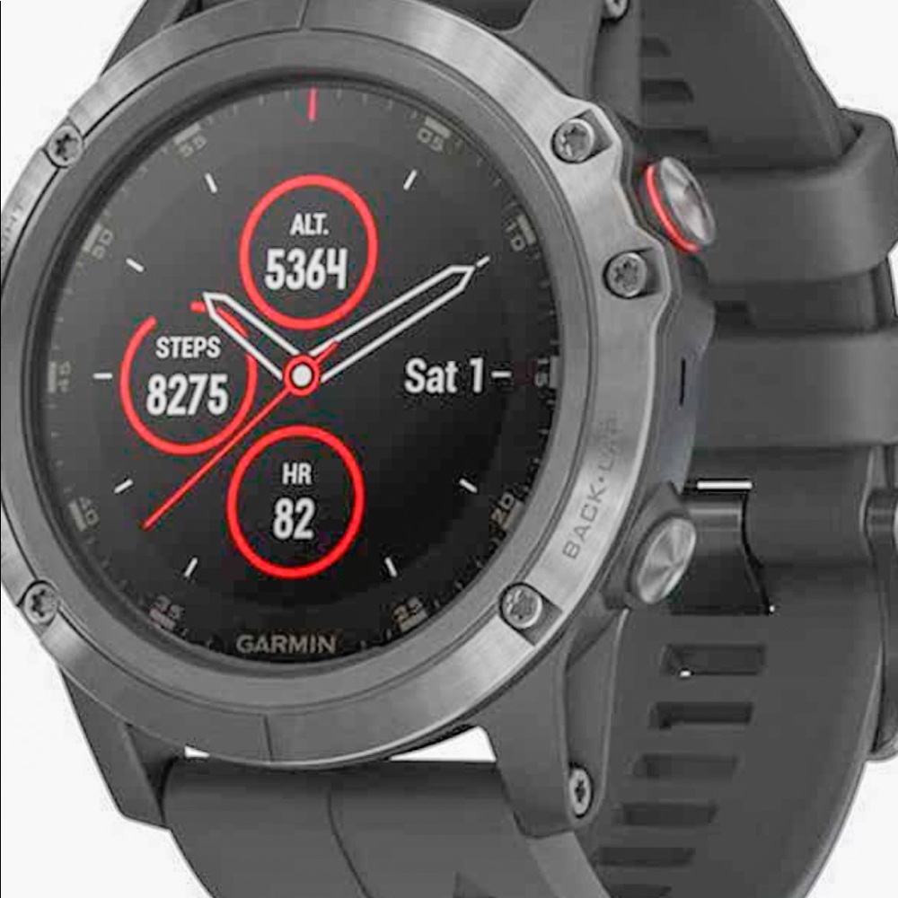 Garmin fenix 5X Plus Sapphire Edition Ultimate Multisport GPS Smartwatch